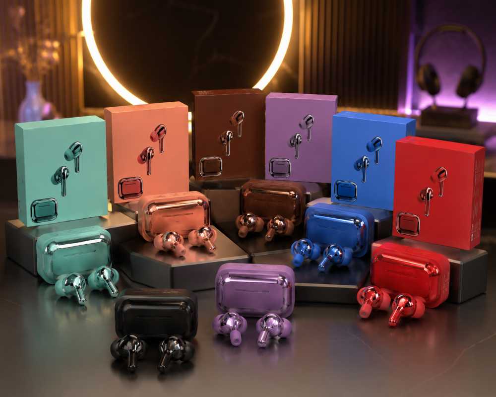 Premium Wireless Bluetooth Earbuds – Crystal Clear Sound, ENC Noise Reduction & Fast Charging | Multi Color